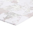 BADEMATTE  60/60 cm  Weiß, Flieder   - Flieder/Weiß, Design, Textil (60/60cm) - Ambiente