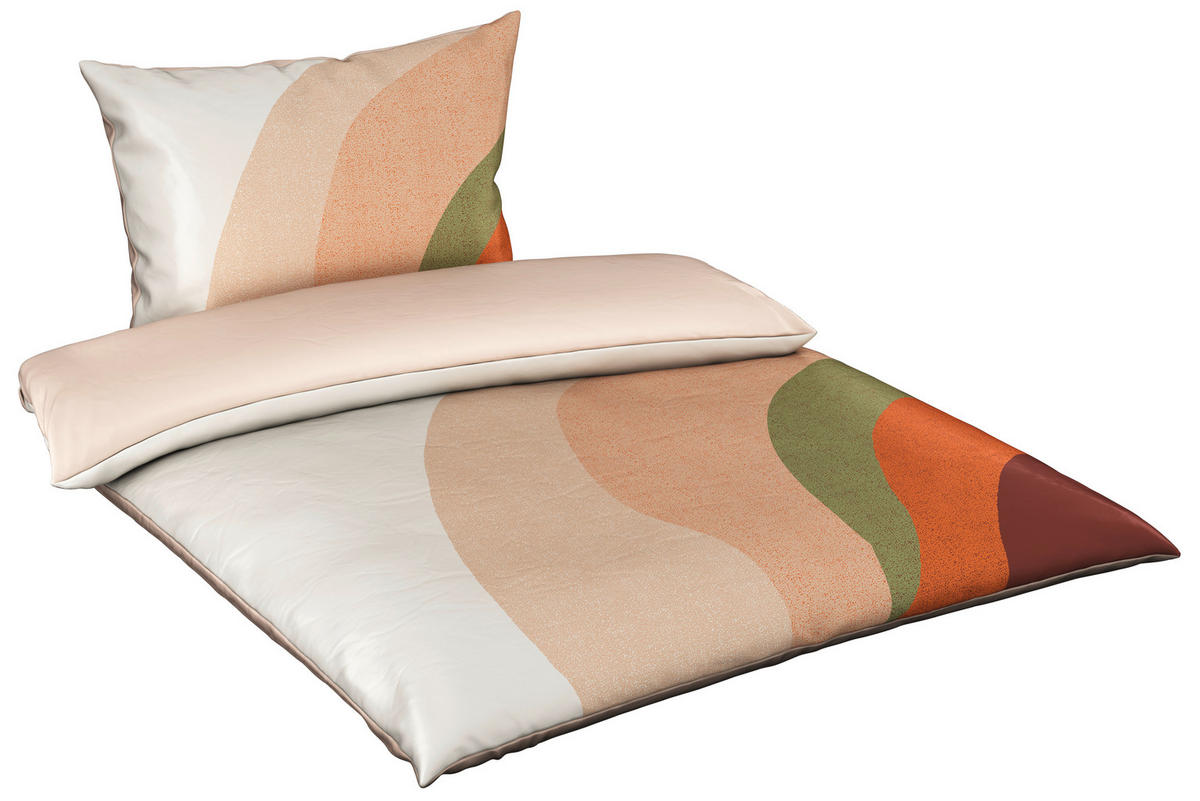 OBOUSTRANNÉ POVLEČENÍ, satén, vícebarevná, 140/200 cm - vícebarevná, Trend, textil (140/200cm) - Esposa