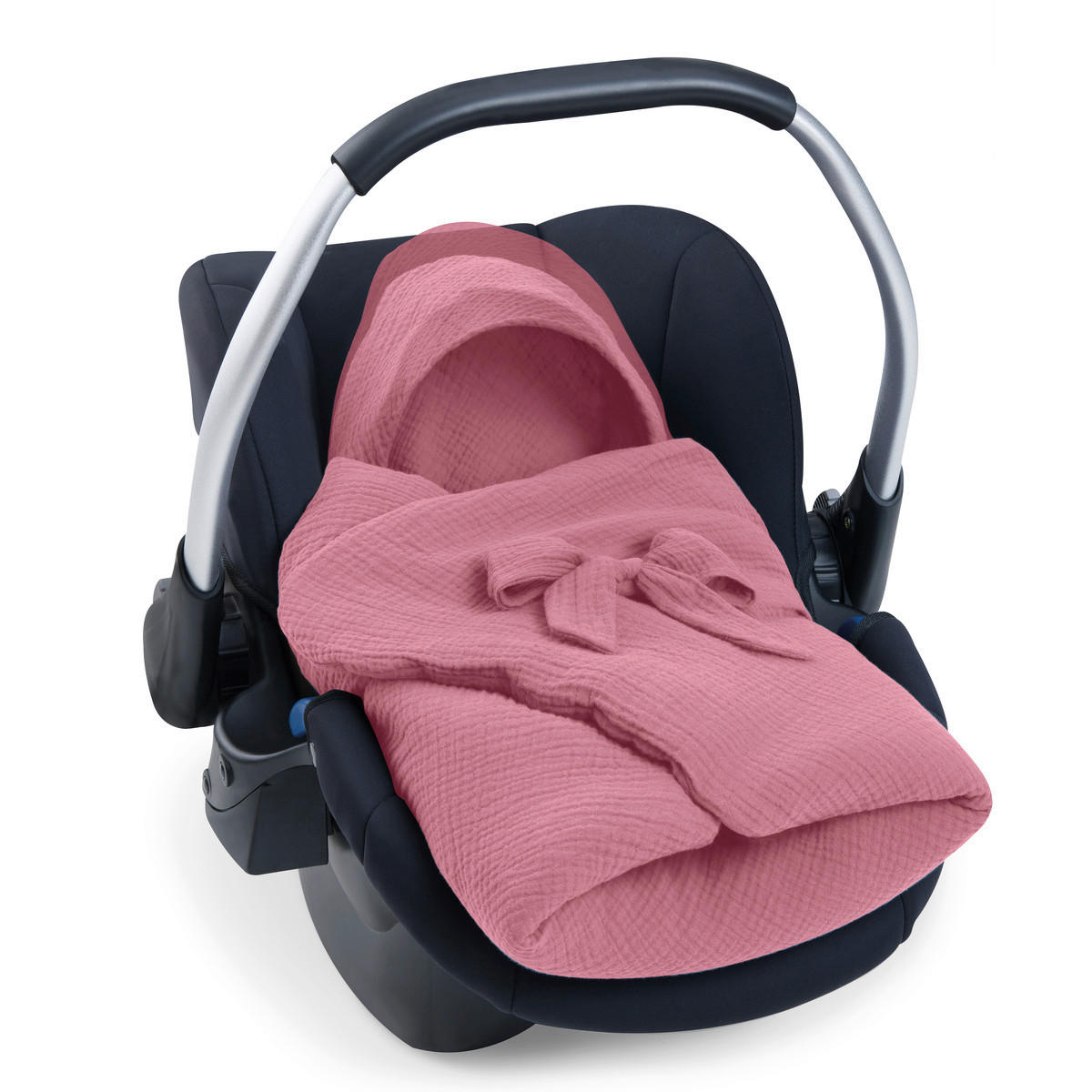 EINSCHLAGDECKE Snuggle so Cosy      - Beere, Basics, Textil (75/0,6/75cm) - Hauck