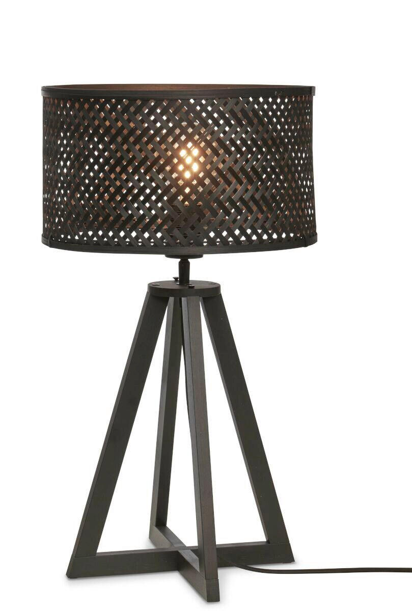 STOLNÍ LAMPA, nástěnný stmívač, 32/53/32 cm - černá, Trend (32/53/32cm) - Good & Mojo