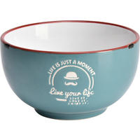 MISKA NA MÜSLI, keramika, 13,5 cm - bílá/hnědá, Lifestyle, keramika (13,5cm) - Landscape