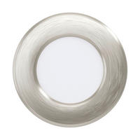 BODOVÉ LED SVETLO, 8,6 cm - biela/niklová, Basics, kov/plast (8,6cm) - Xora