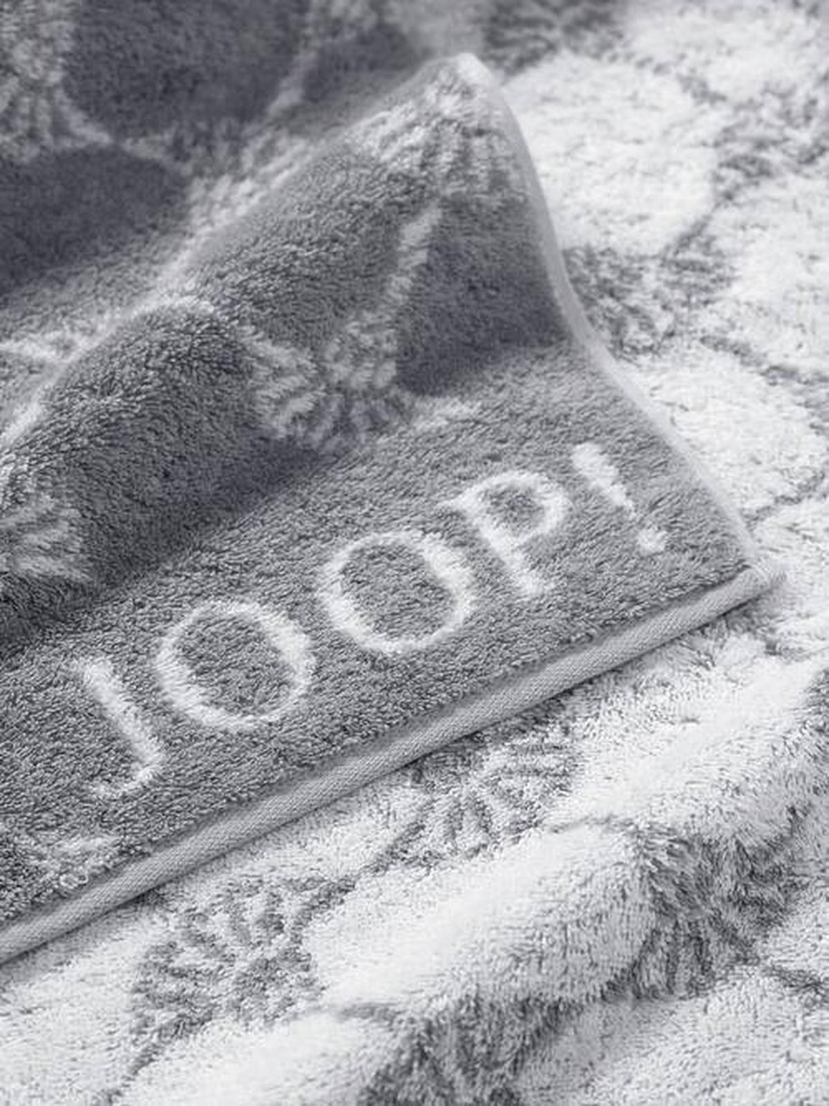 FROTTIERSET CORNFLOWER Silberfarben, Platinfarben 5-teilig  - Platinfarben/Silberfarben, Basics, Textil - Joop!