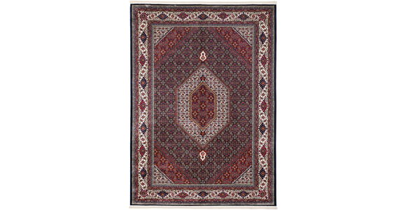 WEBTEPPICH 67/130 cm Mithras Bidjar Blau - Blau, Design, Textil (67/130cm) - Novel