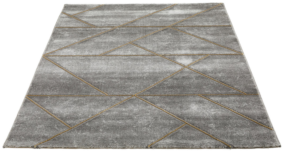 TKANÝ KOBEREC, 120/170 cm sivá - sivá, Design (120/170cm) - Novel
