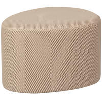 HOCKER in Textil Naturfarben  - Naturfarben, Design, Textil (60/38/47cm) - Livetastic