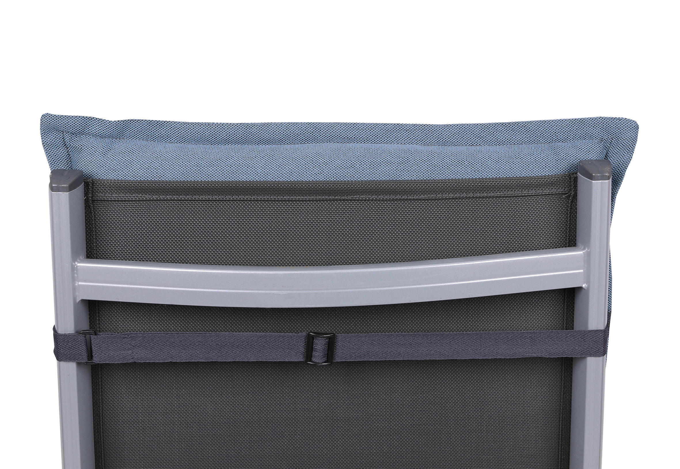 SESSELAUFLAGENSET Uni  - Blau, Basics, Textil (50/7/120cm)