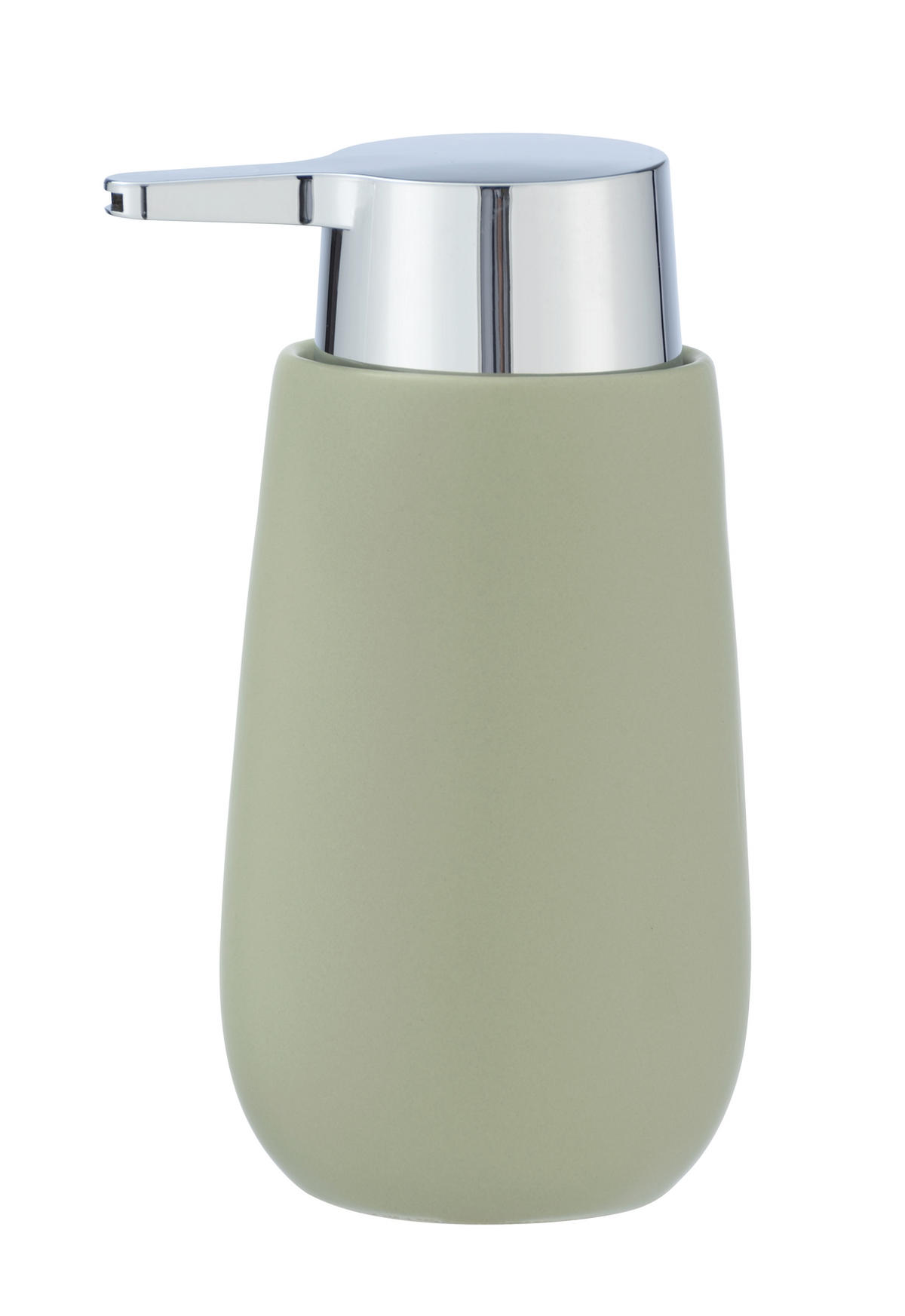 TVÅLPUMP plast, keramik  - ljusgrön/kromfärg, Basics, plast/keramik (7,5/16/8cm)