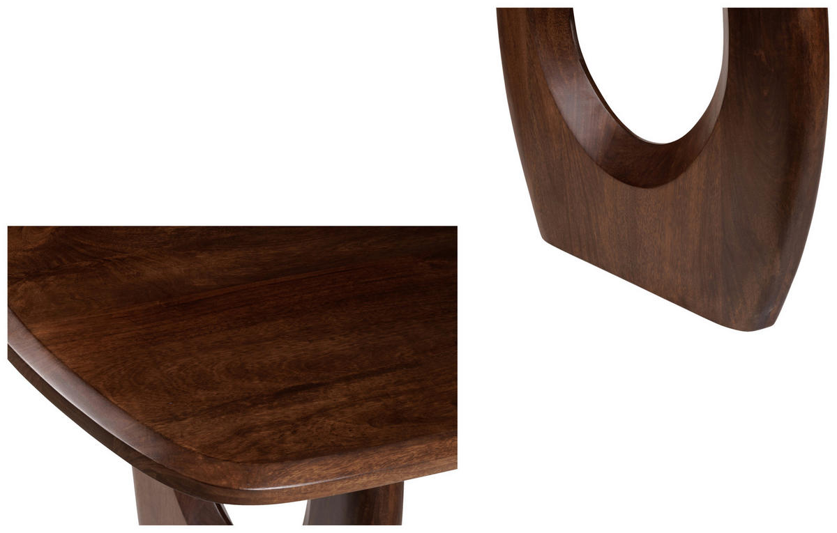 ESSTISCH in Holz 200/76/100 cm   - Walnussfarben, MODERN, Holz (200/76/100cm) - Livetastic