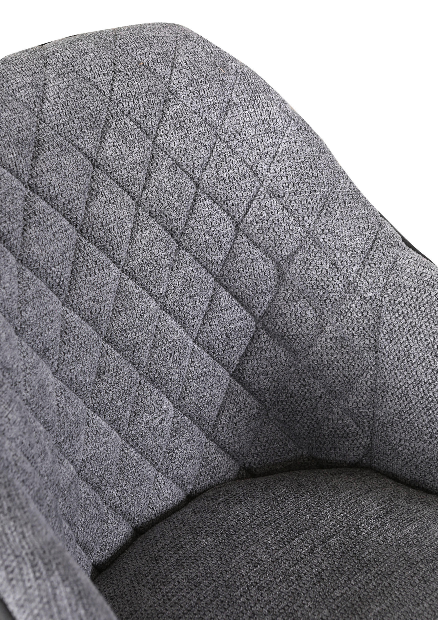 SCAUN CU BRAȚE in gri închis  - gri închis/negru, Lifestyle, lemn/textil (60/83/65cm) - Landscape
