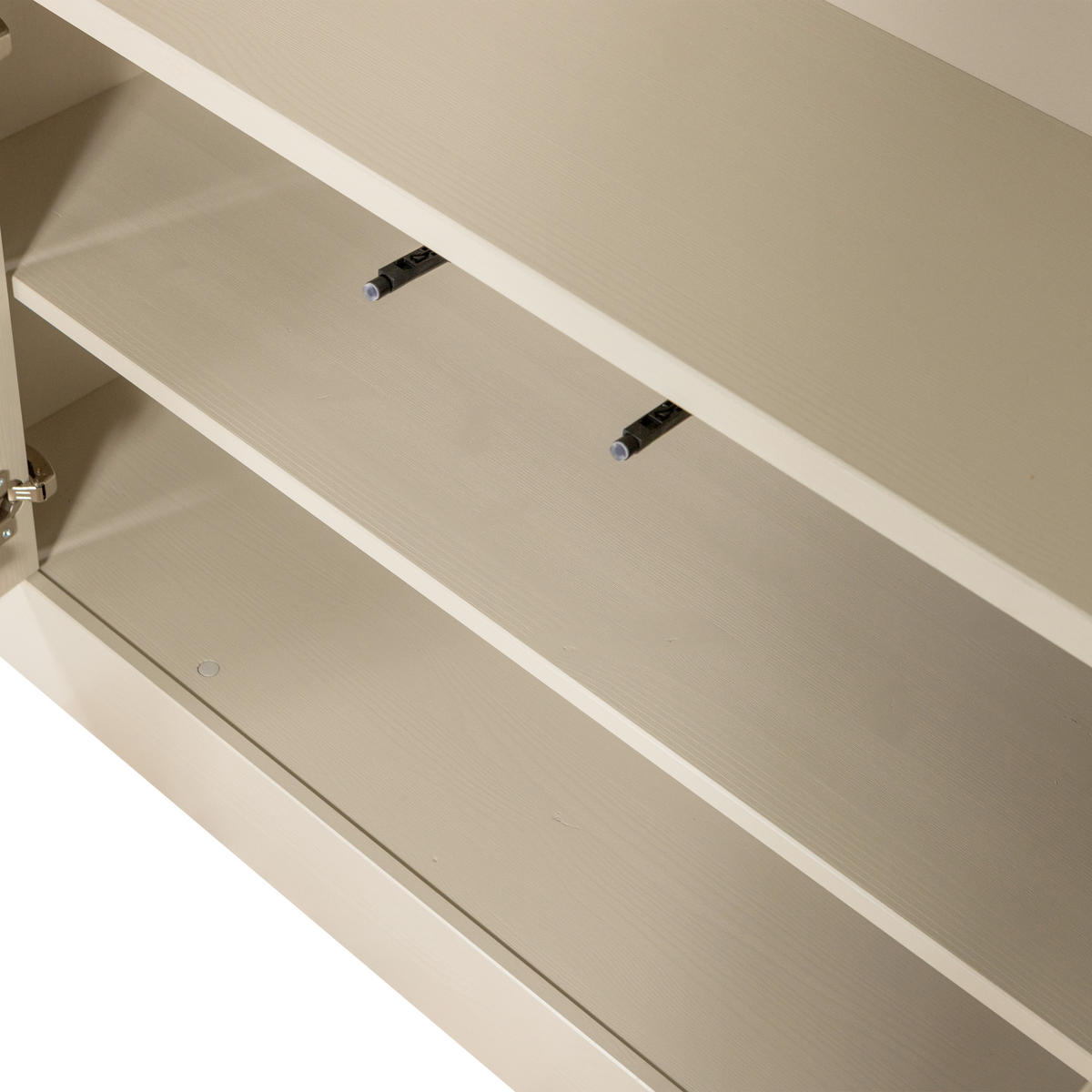 REGAL Kiefer Grau  - Grau, Design, Holz (117/229/31cm) - Livetastic