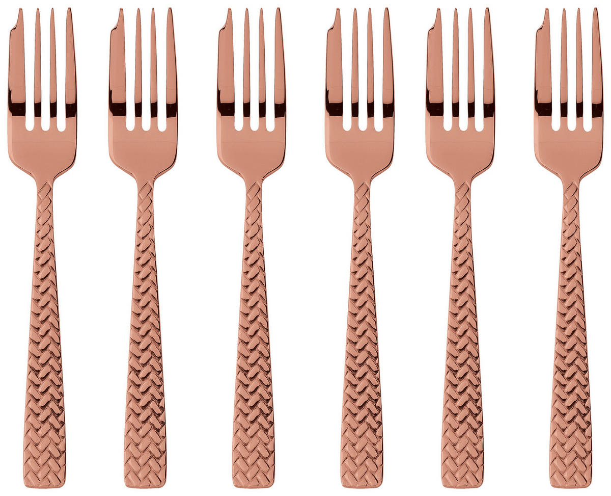 KUCHENGABEL - Kupferfarben, Basics, Metall (21/15/2cm) - Sambonet