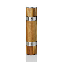 Doppelmühle DUOMILL  - Akaziefarben, Basics, Holz/Keramik (5,5/21/5,5cm) - AdHoc