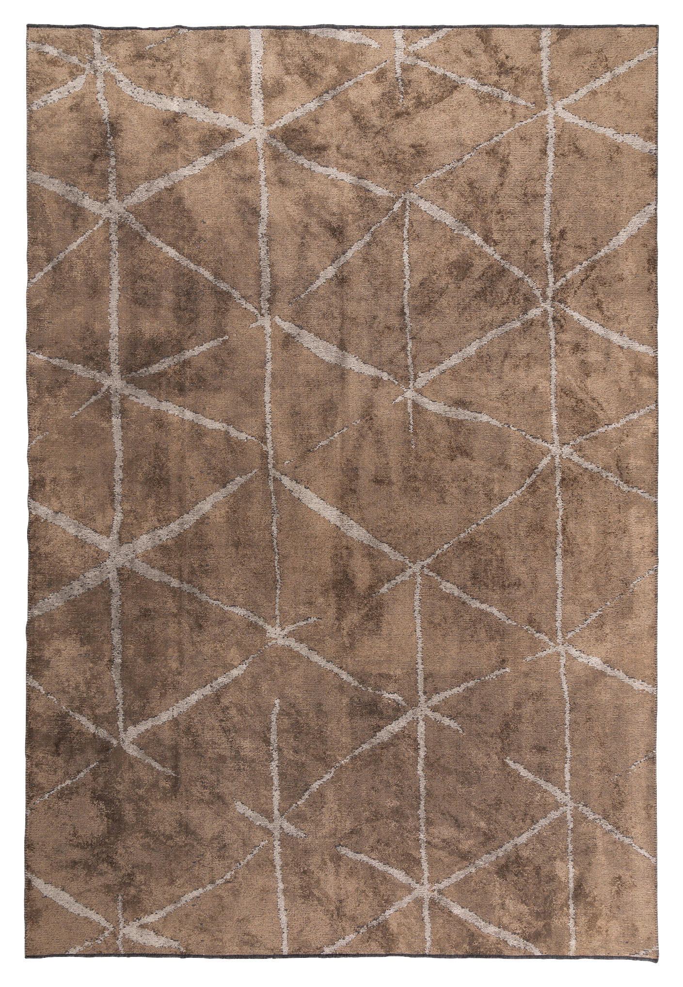 Novel Webteppich Braun 160x230 cm