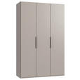 DREHTÜRENSCHRANK  in Sahara  - Schwarz/Sahara, MODERN, Holzwerkstoff/Metall (150/236/58cm) - Hom`in