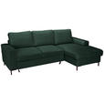Freisteller von Carryhome ECKSOFA Dunkelgrün Cord.