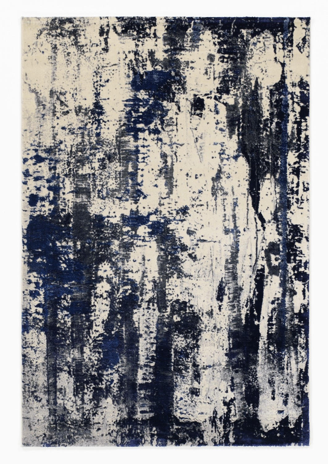FLACHWEBETEPPICH 140/200 cm Wave Arte Blau, Grau  - Blau/Grau, Design, Textil (140/200cm) - Musterring