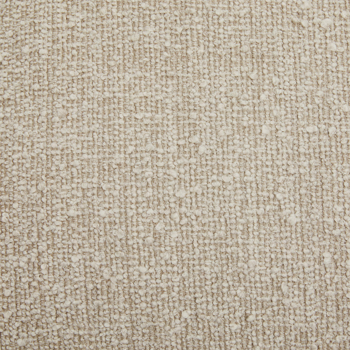 HUSSEN-3-SITZER-SOFA in Bouclé Beige  - Beige/Schwarz, Trend, Kunststoff/Textil (227/92/105cm) - Livetastic