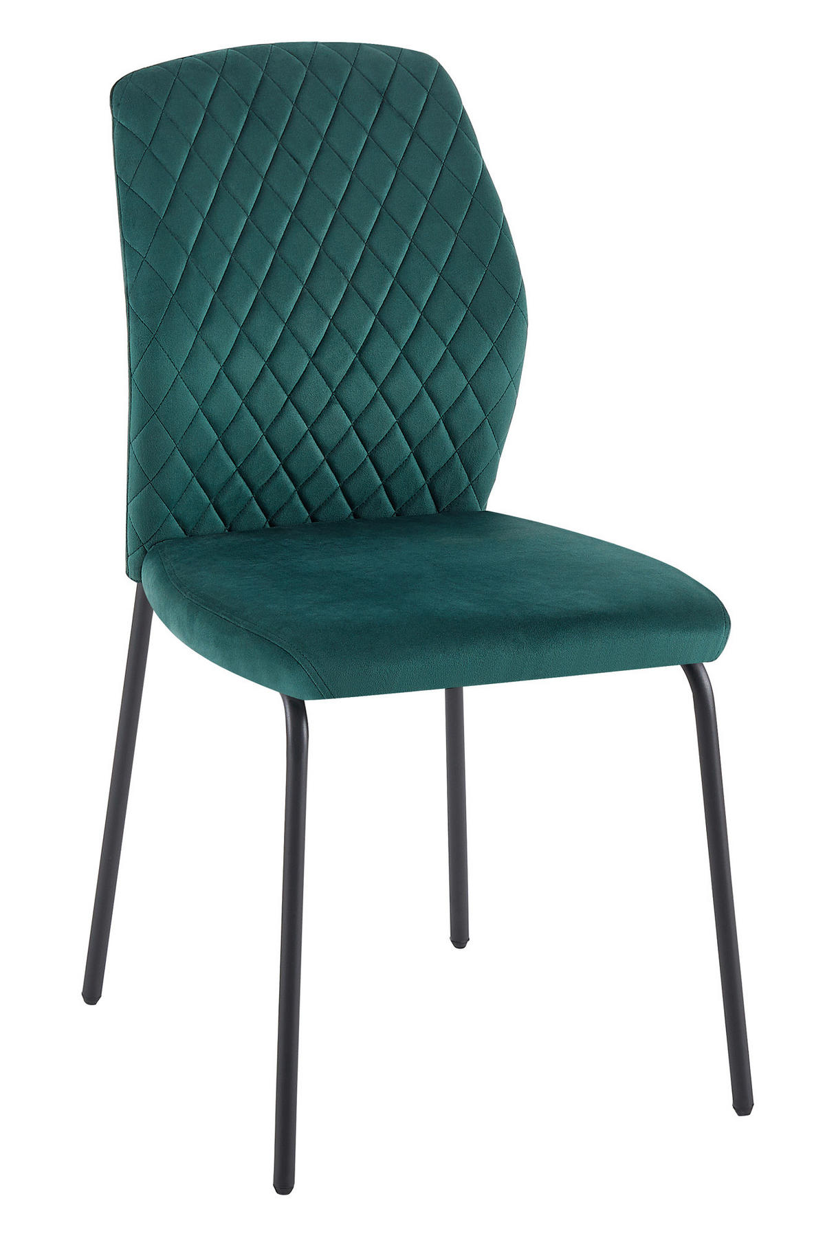 SADA STOLIČIEK 2 kus - čierna/zelená, Modern, kov/textil (46,5/92/56,5cm) - Livetastic