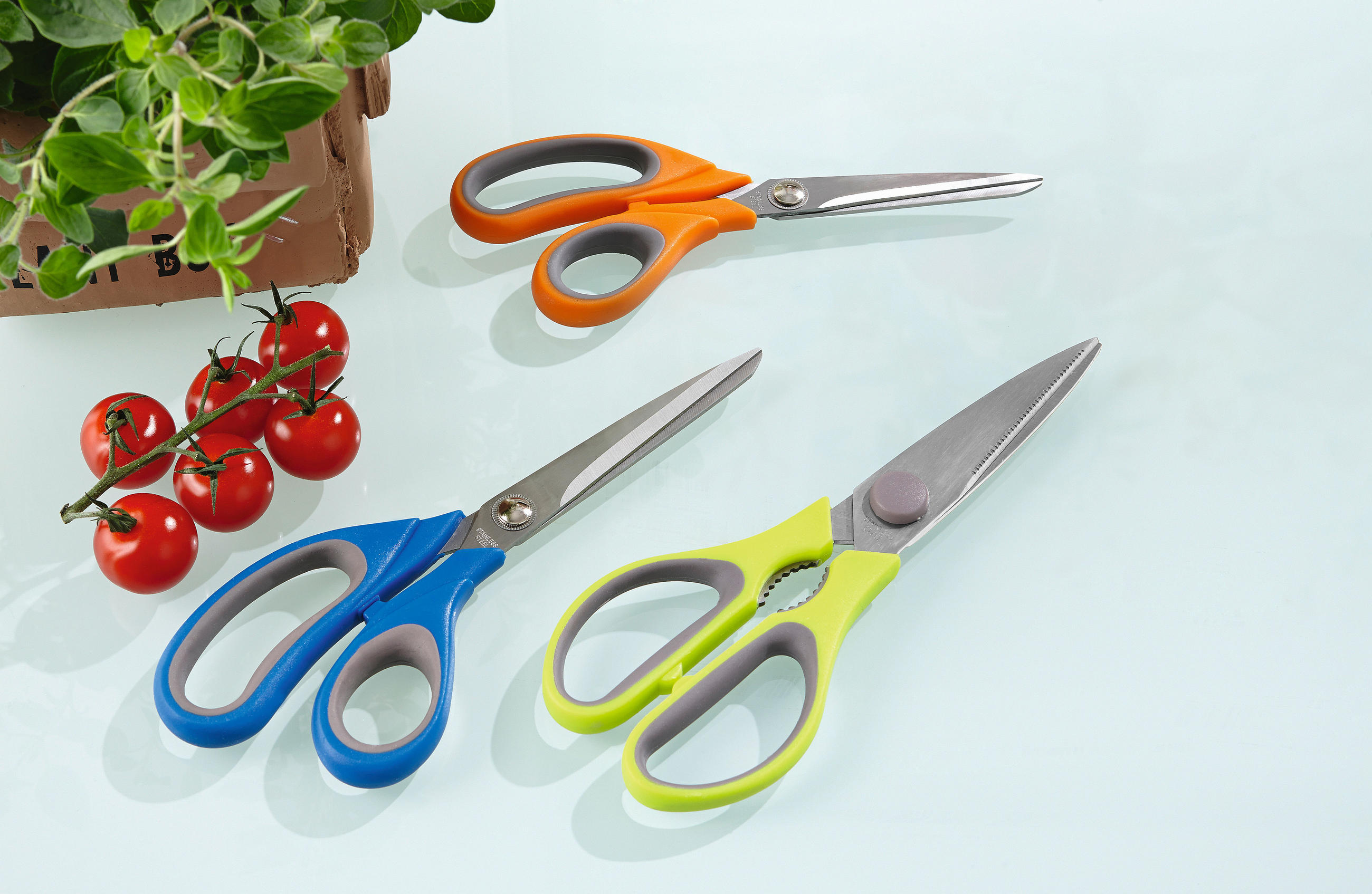 SAXSET - orange/ljusgrön, Basics, metall/plast (11cm) - Best Price