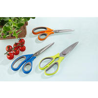 SADA NŮŽEK 3 ks - oranžová/modrá, Basics, kov/plast (11cm) - Boxxx