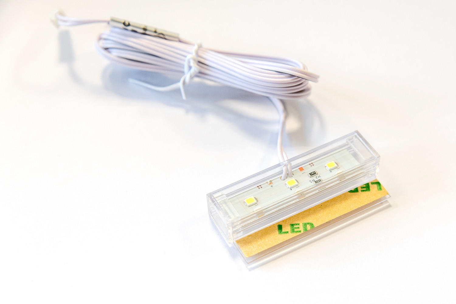 EINLEGEBODENBELEUCHTUNG LED-Leuchtmittel  - Weiß, Design, Kunststoff (2/6/1cm) - MID.YOU