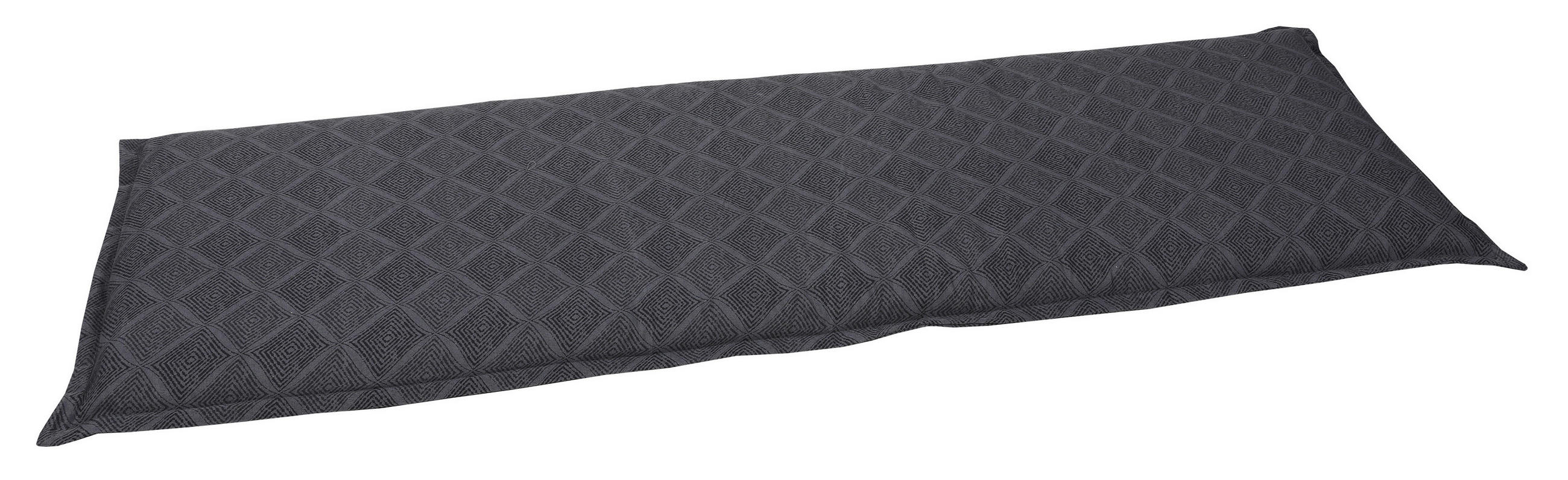 PERNĂ PENTRU BANCĂ - antracit, Konventionell, textil (48/6/148cm)