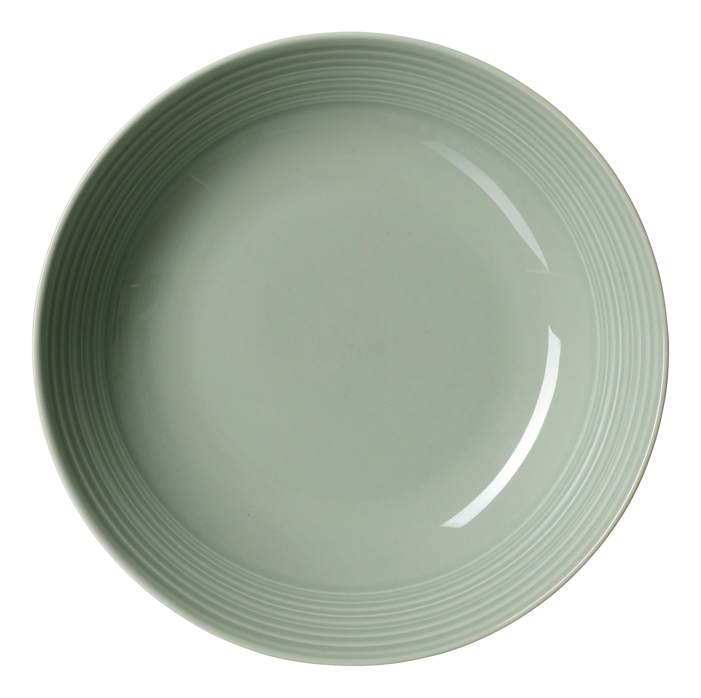 SUPPENTELLER Grün Porzellan Levi grün  - Grün, KONVENTIONELL, Keramik (22/5cm) - Ritzenhoff Breker