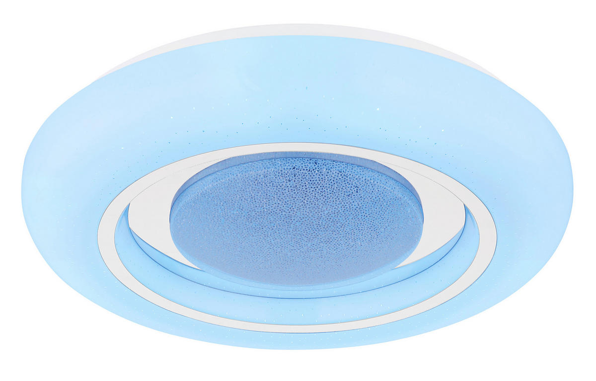 LED SVJETILJKA STROPNA BURRO  - bijela/opalna, Design, metal/plastika (39/8cm)
