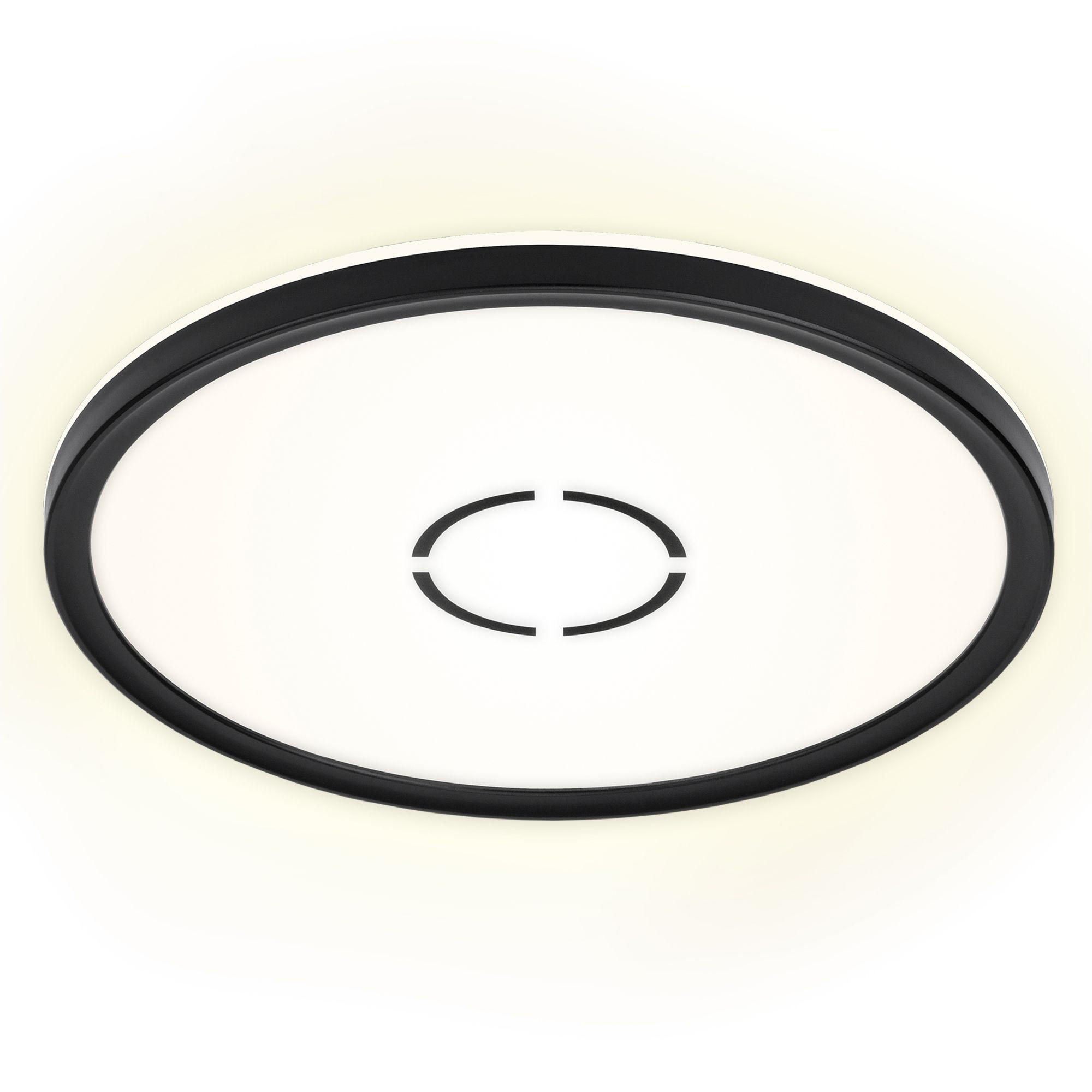 STROPNA LED-SVETILKA    2400 lm 4000 K 230 V  - črna/bela, Basics, umetna masa (29,3/2,8cm)