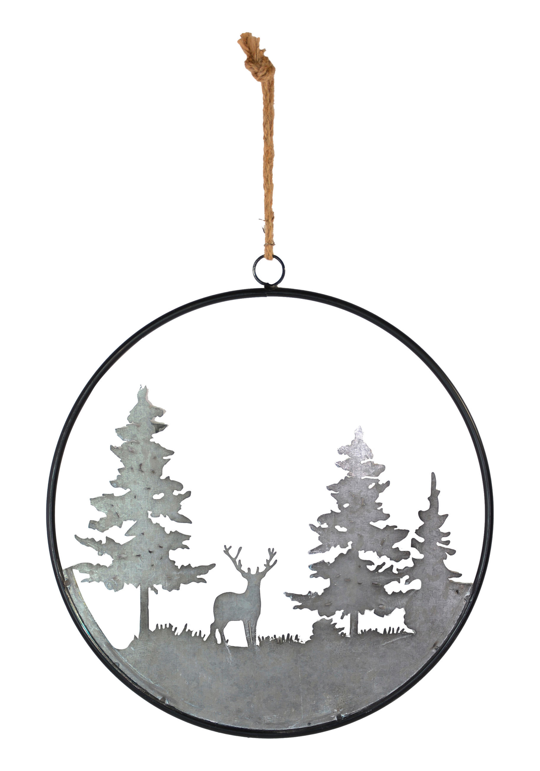METALLBILD  - Naturfarben, KONVENTIONELL, Metall (40cm)