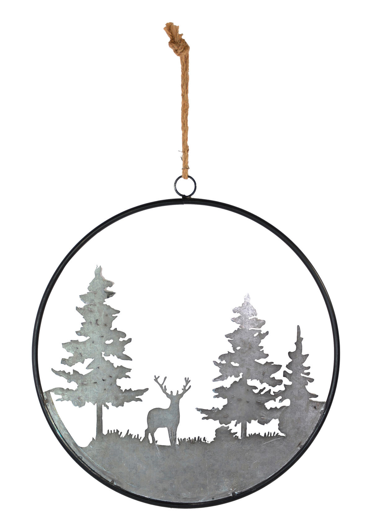 METALLBILD  - Naturfarben, KONVENTIONELL, Metall (40cm)