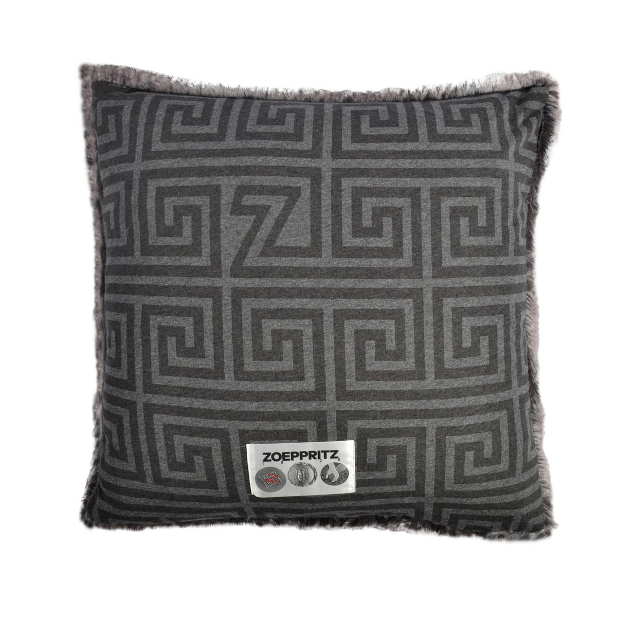 KISSENHÜLLE 50/50 cm  - Grau, Basics, Textil (50/50cm) - Zoeppritz