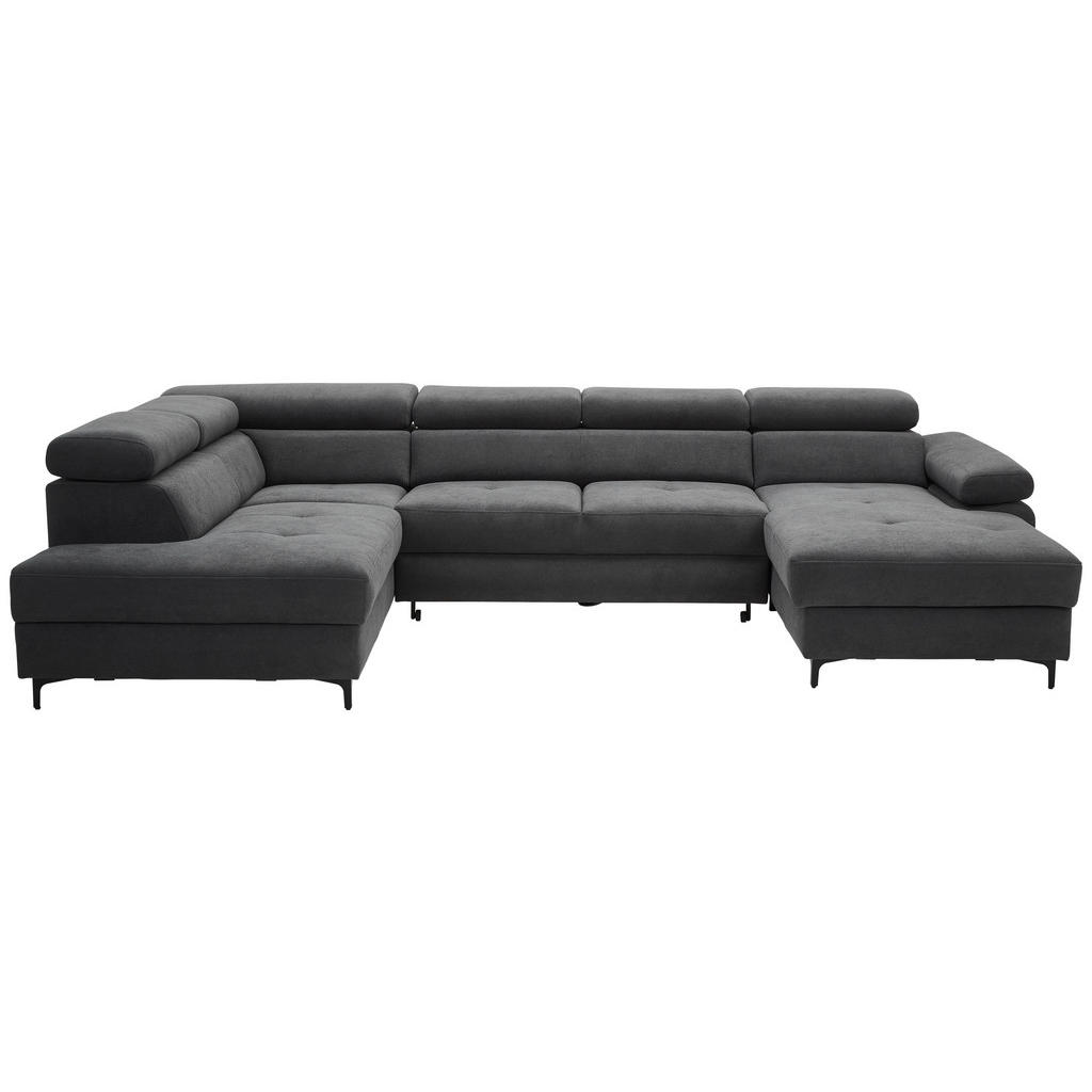 Stylife SEDACÍ SOUPRAVA, dřevo, kov, textil, kompozitní dřevo, barvy grafitu