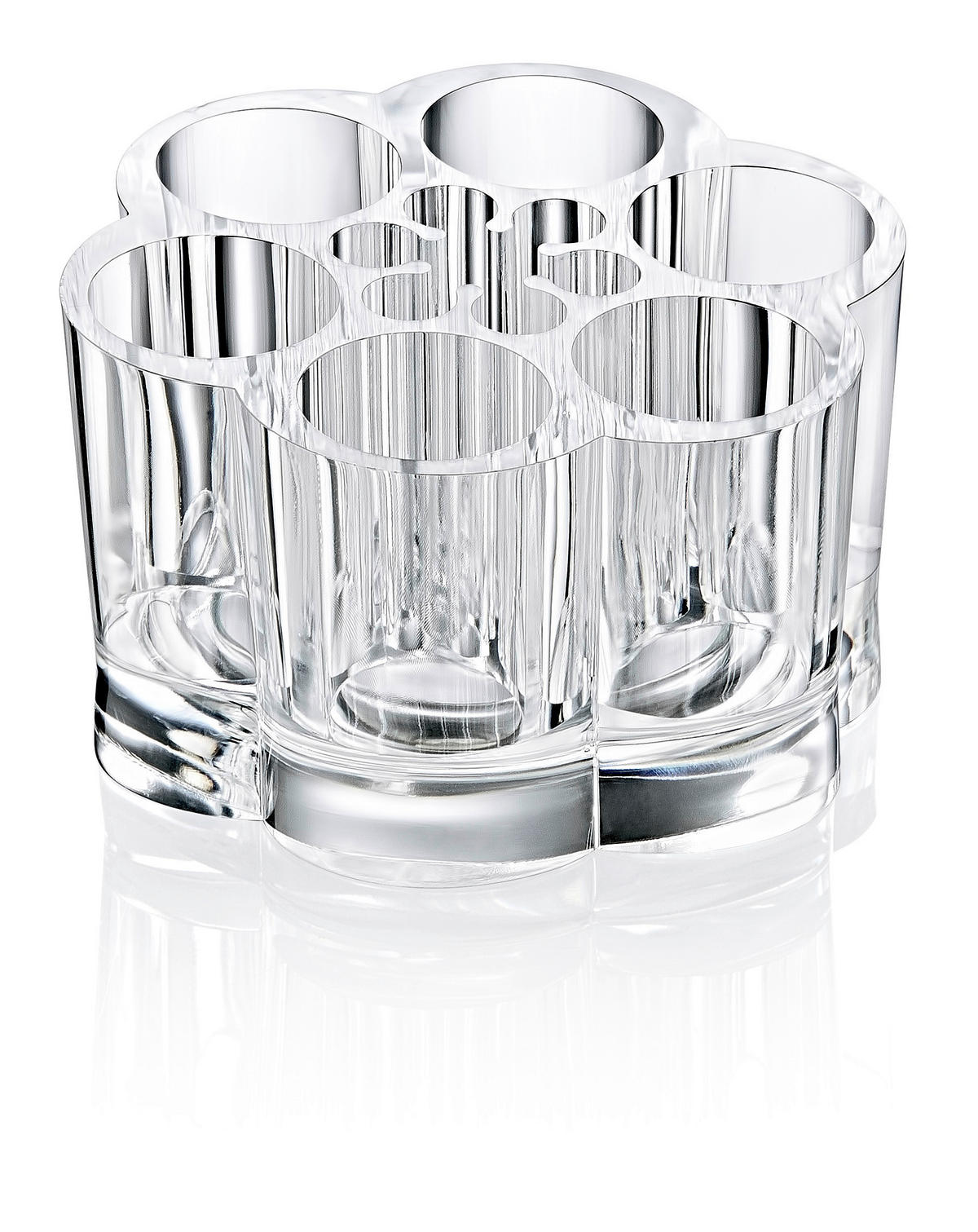 SADA MAKE-UP průhledné - průhledné, Trend, plast (16/7,5/19cm) - Boxxx