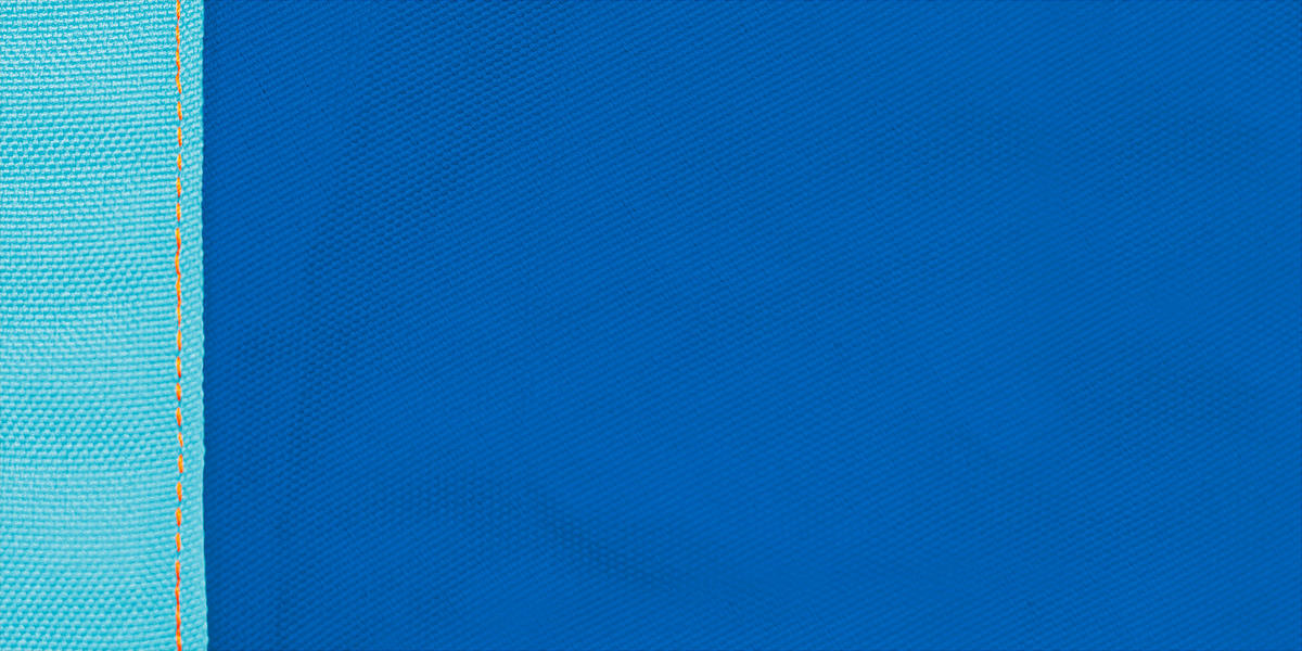 KINDERHÄNGESESSEL 70/200-400/150 cm  - Blau/Orange, KONVENTIONELL, Textil (70/200-400/150cm) - La Siesta