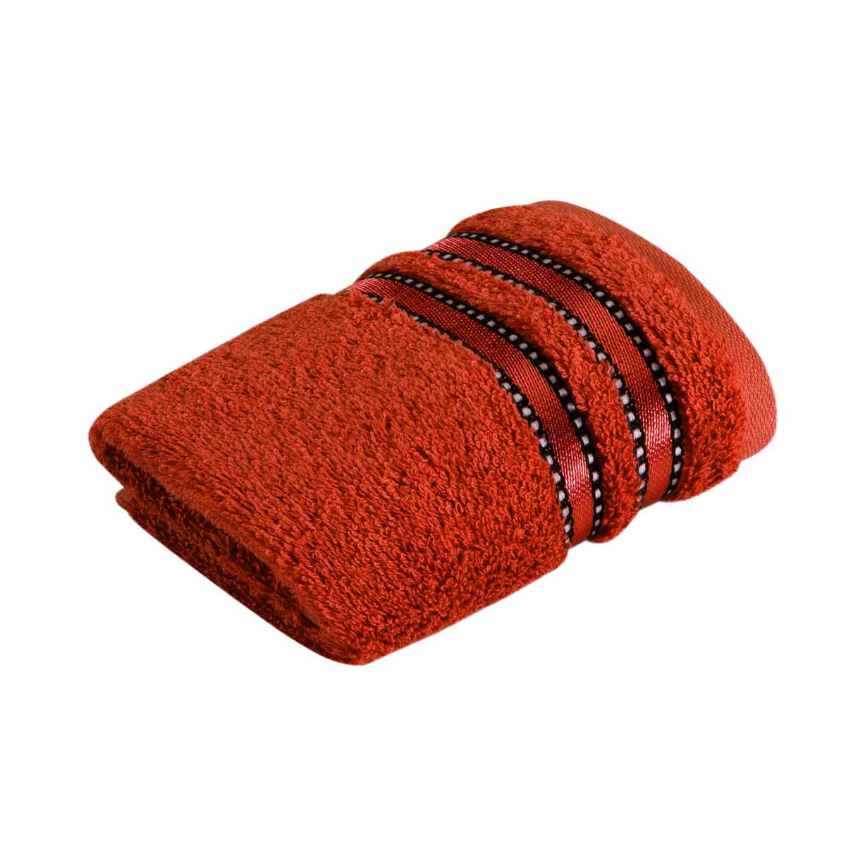 SEIFTUCH 30/30 cm Cult de Luxe Orange  - Orange, Basics, Textil (30/30cm) - Vossen