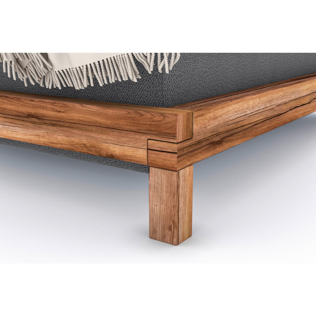 Thumbnail - Livetastic Boxspringbett, Anthrazit, Textil, Buche, massiv, H3 + H4, 7-Zonen, Höhe ca. 20 cm, 180x200 cm, Fsc, gepolster...