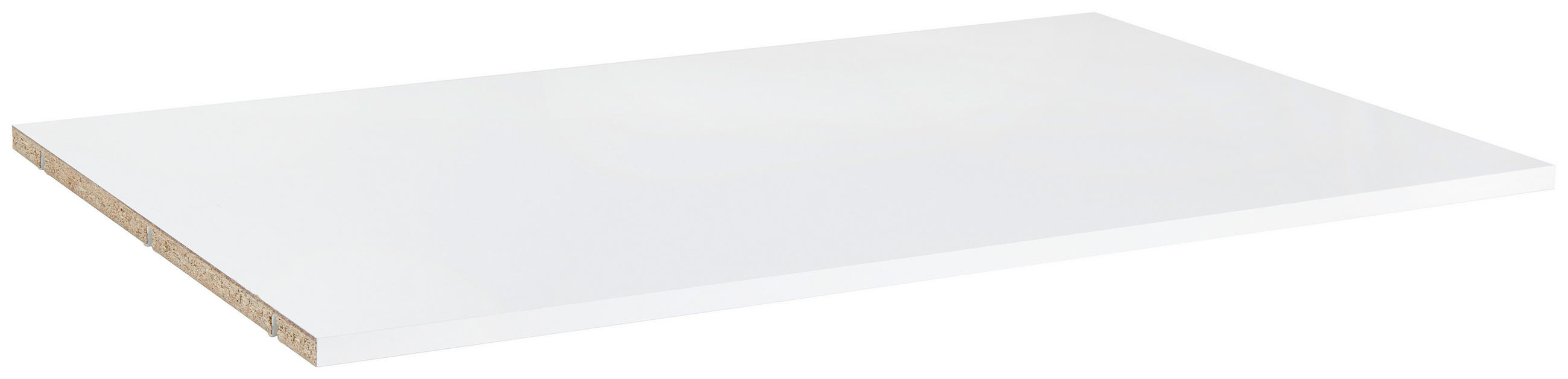 EINLEGEBODEN 87/1,6/49 cm  - Weiß Hochglanz/Weiß, Basics, Holzwerkstoff (87/1,6/49cm) - Jimmylee