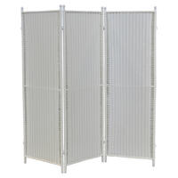 PARAVAN bela  - bela, Moderno, kovina (183/183cm) - Gardenson