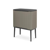 ODPADKOVÝ KÔŠ  36 l - čierna/sivá, Design, kov/plast (54/68/31,5cm) - Brabantia