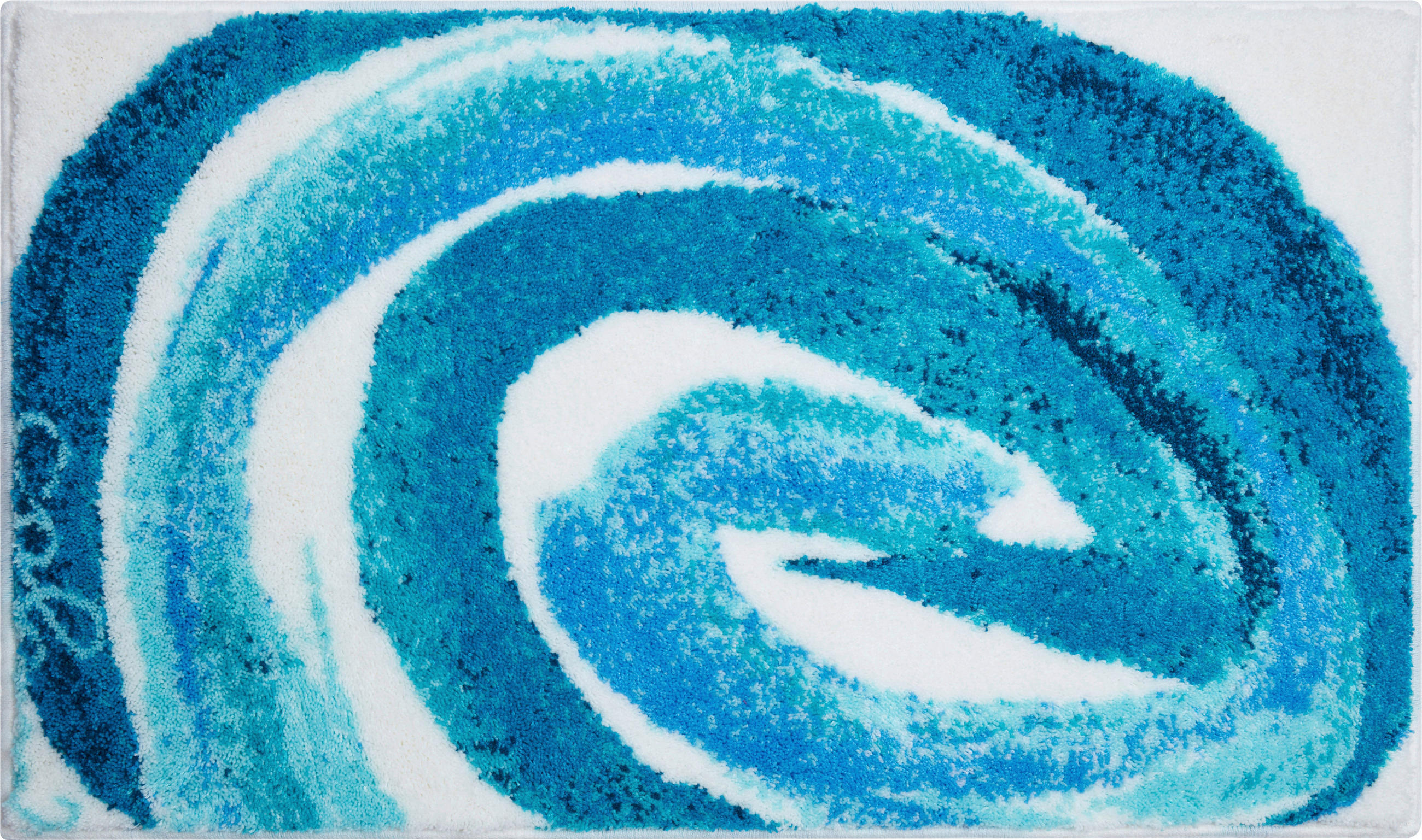 BADTEPPICH Colani 42 Türkis 70/120 cm  - Türkis, Basics, Kunststoff/Textil (70/120cm) - Grund