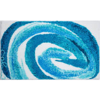 BADTEPPICH Colani 42 Türkis 70/120 cm  - Türkis, Basics, Kunststoff/Textil (70/120cm) - Grund