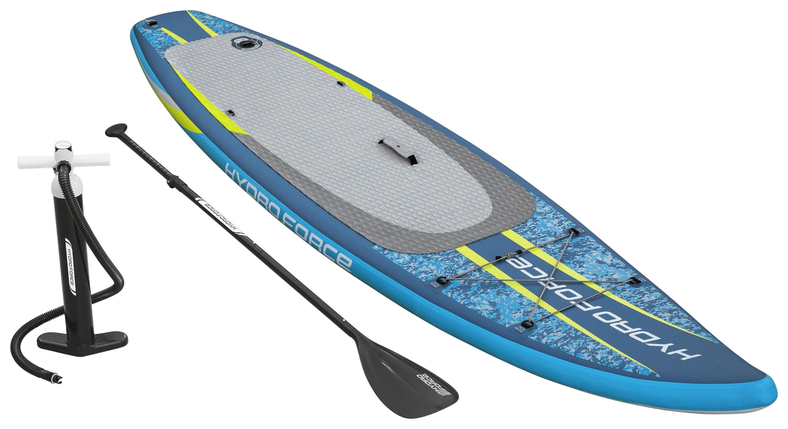 STAND-UP PADDLE BOARD 6532F AQUA GLIDER  - Hellblau, KONVENTIONELL, Kunststoff/Metall (320/79/12cm) - Bestway