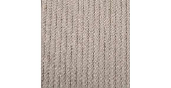 ARMLEHNSTUHL in Eisen Cord - Taupe/Schwarz, Design, Textil/Metall (59/89,5/63cm) - Novel