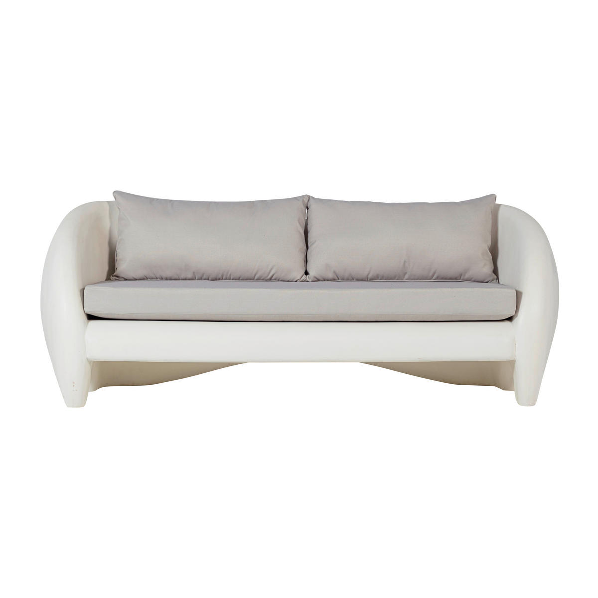 LOUNGEGARNITUR   222/83/88 cm  - Naturfarben, MODERN, Kunststoff/Textil (222/83/88cm) - Livetastic
