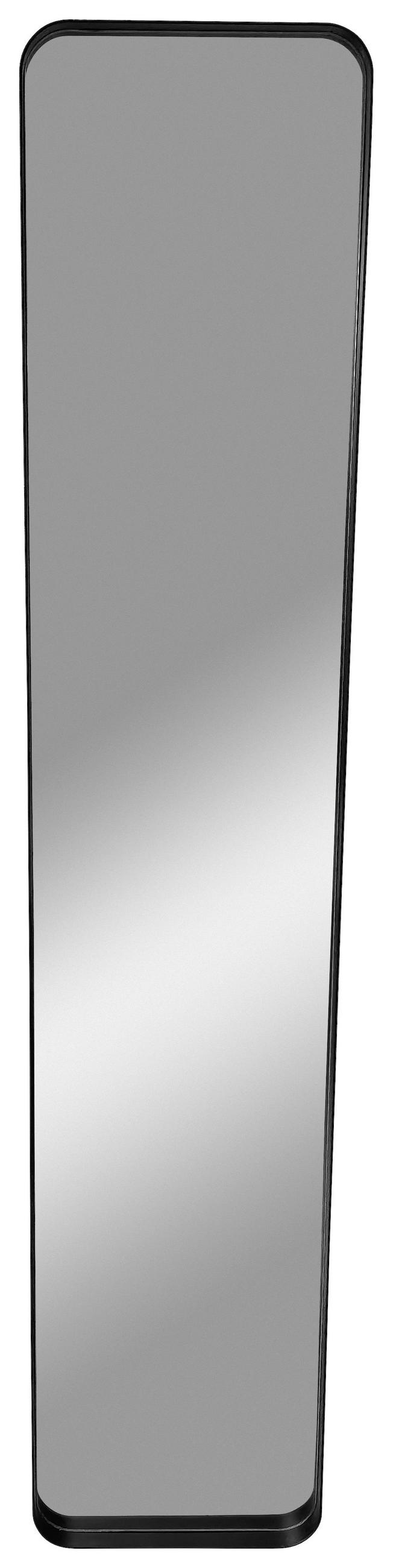 WANDSPIEGEL 30,5/150/3,5 cm  - Schwarz, Design, Glas/Metall (30,5/150/3,5cm) - Xora
