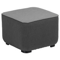 GARTENHOCKER  - Anthrazit/Grau, Basics, Textil/Metall (50/40/50cm) - Kettler