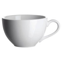 TASSE UND UNTERTASSE COLOMBIA - Weiß, Basics, Keramik - Mäser
