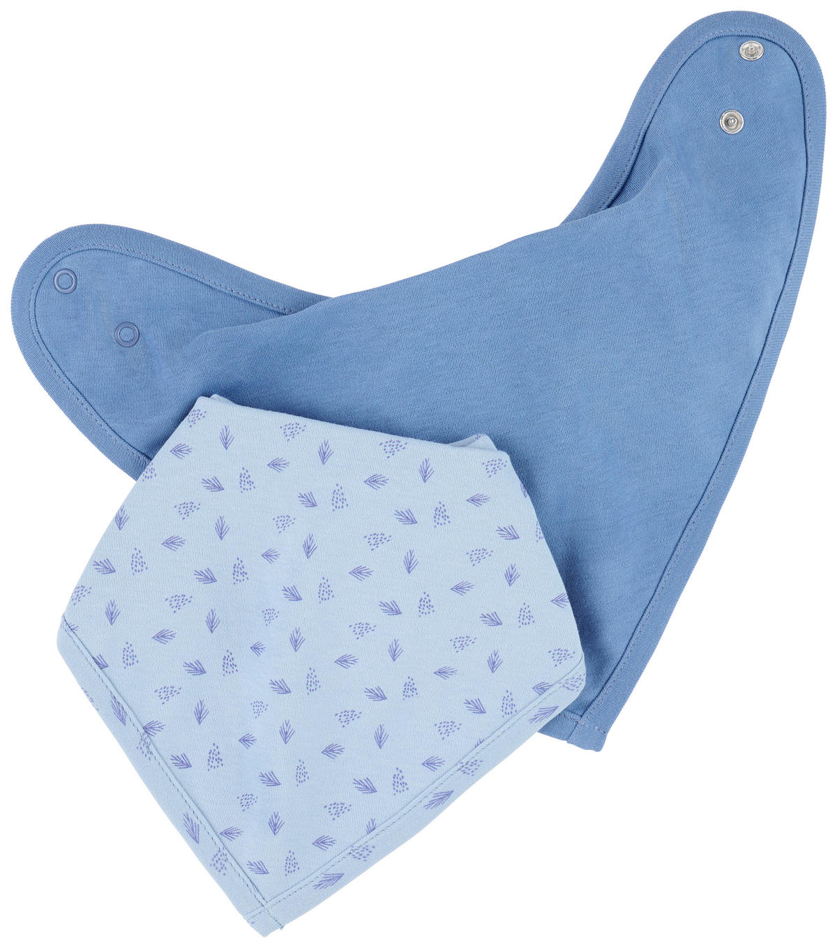 LÄTZCHEN 2-teilig  - Blau, Basics, Textil - Avelia